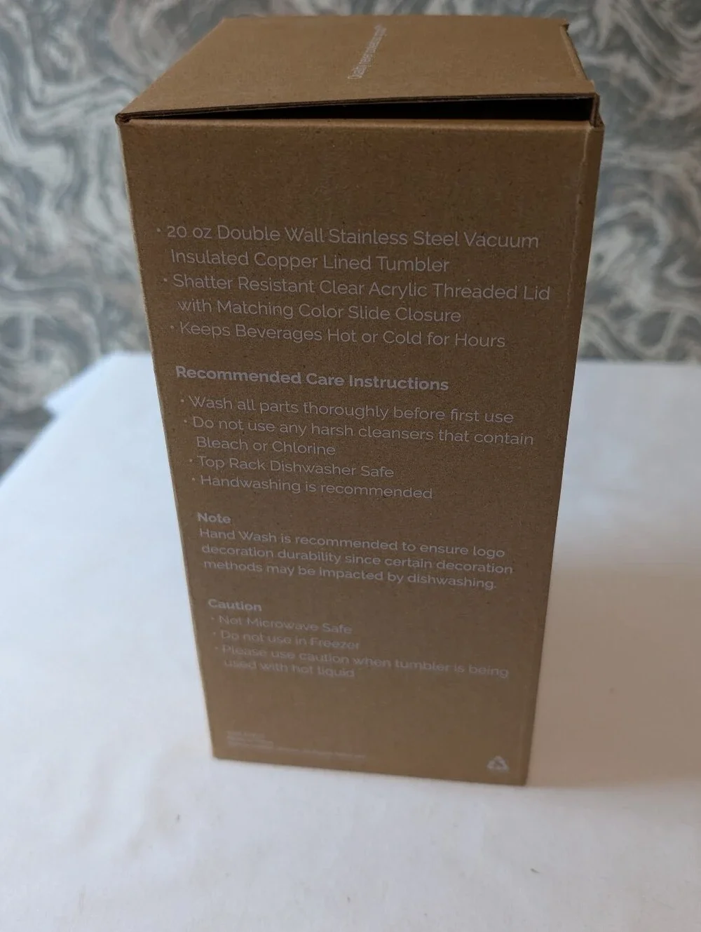 NIB Valvoline Stainless Steel Tumbler 20oz
